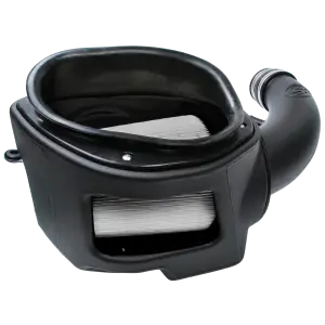 S&B Filters - 75-5084D | S&B Filters Cold Air Intake (2007-2011 Wrangler JK 3.8L) Dry Extendable White - Image 1