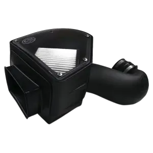 S&B Filters - 75-5090D | S&B Filters Cold Air Intake (1994-2002 Ram 2500, 3500 5.9L Cummins Dry) Extendable White - Image 3