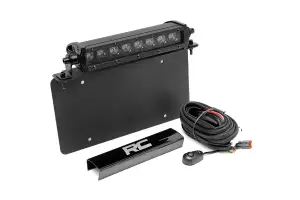 Rough Country - 70183 | Universal 8in LED License Plate Kit | Black Series - Image 3