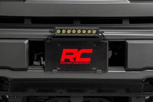 Rough Country - 70183 | Universal 8in LED License Plate Kit | Black Series - Image 2