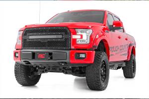 Rough Country - 70193DRL | Ford Mesh Grille | 30in Dual Row Black Series LED w/ Cool White DRL (15-17 F-150) - Image 5