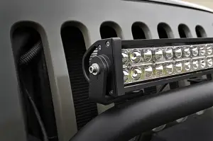Rough Country - 70207 | Jeep 20-inch LED Light Bar Bumper Hoop Mounts (JK / XJ) - Image 2