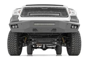 Rough Country - 70225 | Toyota Mesh Grille w/30in Dual Row Black Series LED w/ Cool White DRL (14-17 Tundra) - Image 3