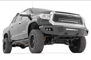 Rough Country - 70225 | Toyota Mesh Grille w/30in Dual Row Black Series LED w/ Cool White DRL (14-17 Tundra) - Image 5