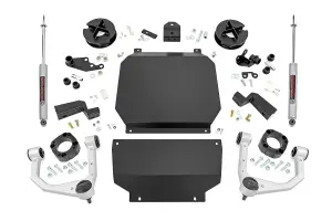 Rough Country - 70330 | Rough Country 3.5 Inch Lift Kit For Toyota Tundra 4WD (2022-2024) | No Factory Rear Air Ride, Strut Spacers With N3 Rear Shocks - Image 1