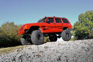 Rough Country - 70517 | Jeep 50-inch Curved LED Light Bar Upper Windshield Mounts (84-01 XJ Cherokee) - Image 3