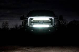 Rough Country - 70531 | Ford Super Duty 30-inch Chrome Series Cree LED Grille Kit (Single) - Image 4