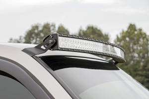 Rough Country - 70539 | GM 54-inch Curved LED Light Bar Upper Windshield Mounts (99-06 PU/SUV) - Image 2