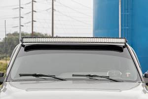 Rough Country - 70539 | GM 54-inch Curved LED Light Bar Upper Windshield Mounts (99-06 PU/SUV) - Image 3