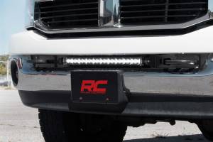 Rough Country - 70609 | Dodge Hidden Bumper Kit w/ 20-inch LED Light Bar| Chrome Series (03-18 Ram 2500/3500) - Image 3