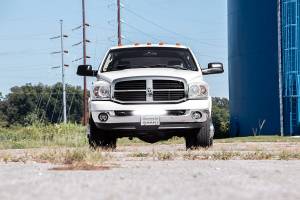 Rough Country - 70609 | Dodge Hidden Bumper Kit w/ 20-inch LED Light Bar| Chrome Series (03-18 Ram 2500/3500) - Image 4