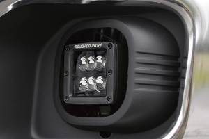 Rough Country - 70622 | Ford 2-inch Cree LED Fog Light Kit (Black Series | 11-16 F-250/350) - Image 1