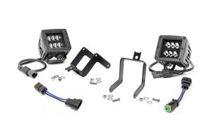 Rough Country - 70622 | Ford 2-inch Cree LED Fog Light Kit (Black Series | 11-16 F-250/350) - Image 2