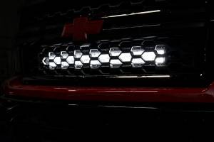 Rough Country - 70624 | Chevrolet 30in Curved Cree LED Grille Kit | Dual Row (14-15 Silverado 1500) - Image 2