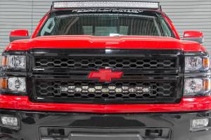 Rough Country - 70624 | Chevrolet 30in Curved Cree LED Grille Kit | Dual Row (14-15 Silverado 1500) - Image 5