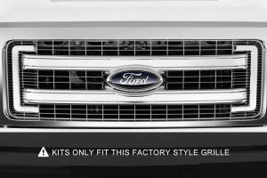 Rough Country - 70659 | Ford 30in Single LED Grille Kit | Chrome Series (09-14 F-150) - Image 2