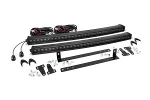 Rough Country - 70662 | Ford 30in Dual LED Grille Kit | Black Series (09-14 F-150) - Image 1