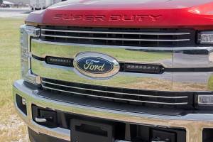 70697 | Ford 8in LED Grille Kit | Black Series (17-19 F-250 Lariat)