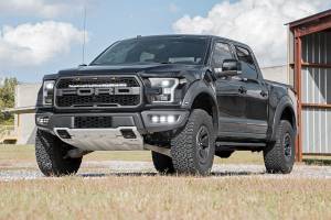 Rough Country - 70700 | Ford Triple LED Fog Light Kit | Black Series (17-19 F-150 Raptor) - Image 3