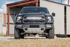 Rough Country - 70700 | Ford Triple LED Fog Light Kit | Black Series (17-19 F-150 Raptor) - Image 5