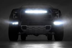 Rough Country - 70700 | Ford Triple LED Fog Light Kit | Black Series (17-19 F-150 Raptor) - Image 4