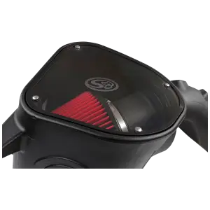 S&B Filters - 75-5092 | S&B Filters Cold Air Intake (2010-2012 Ram 2500, 3500 6.7L Cummins) Cotton Cleanable Red - Image 4