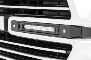 Rough Country - 70784 | Rough Country Dual 6 Inch LED Grille Kit For Ram 1500 2/4WD | 2019-2023 | Chrome Series - Image 3