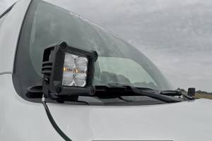 Rough Country - 70793 | LED Light | Ditch Mount | 3" Chrome Wide Angle Pair | Toyota 4Runner (2010-2023) - Image 2