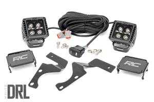 Rough Country - 70797 | LED Light | Ditch Mount | 2" Black Pair | White DRL | Toyota 4Runner (2010-2023) - Image 2