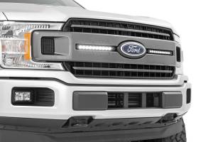 Rough Country - 70808 | Ford Dual 10in LED Black Series Grille Kit (18-20 F-150 | XLT) - Image 5