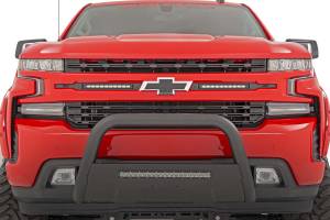 Rough Country - 70817 | Chevy Dual 10in LED Grille Kit | Black Series (19-22 Silverado 1500) - Image 3