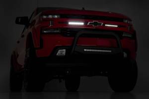 Rough Country - 70817 | Chevy Dual 10in LED Grille Kit | Black Series (19-22 Silverado 1500) - Image 4