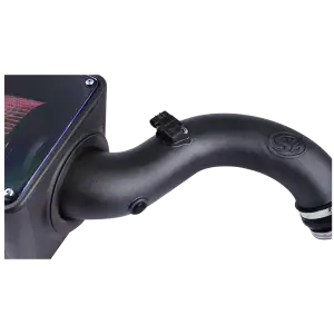 S&B Filters - 75-5102 | S&B Filters Cold Air Intake (2004-2005 Silverado, Sierra V8-6.6L LLY Duramax) Cotton Cleanable Red - Image 5