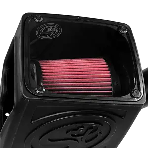 S&B Filters - 75-5110 | S&B Filters Cold Air Intake (2016-2019 Silverado, Sierra 2500 HD, 3500 HD 6.0L) Cotton Cleanable Red - Image 5