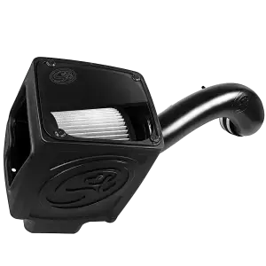 S&B Filters - 75-5110D | S&B Filters Cold Air Intake (2016-2019 Silverado, Sierra 2500 HD, 3500 HD 6.0L) Dry Extendable White - Image 2