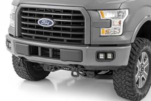 Rough Country - 70833 | Ford LED Fog Light Kit | Black Series w/ Flood Beam (15-17 F-150) - Image 2