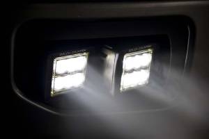 Rough Country - 70833 | Ford LED Fog Light Kit | Black Series w/ Flood Beam (15-17 F-150) - Image 6