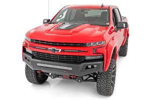 Rough Country - 70841 | Rough Country LED Ditch Light Kit For Chevrolet Silverado 1500 (2019-2022) | Black Series With Spot Beam - Image 4