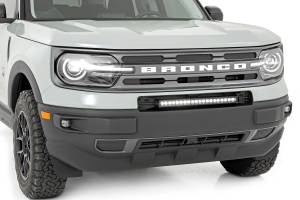 Rough Country - 71035 | Rough Country 20 Inch LED Bumper Mounting Kit For Bronco Sport | 2021-2023 | Chrome Series - Image 4