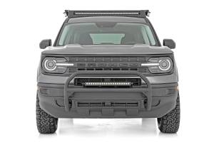 Rough Country - 71039 | Rough Country 40 Inch Black Single Row LED Light Bar With Roof Rack Mounting Kit For Ford Bronco Sport | 2021-2023 - Image 5