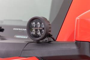 Rough Country - 71078 | Rough Country LED Ditch Light For Ford Bronco | 2021-2023 | 3.5" Round With Amber DRL - Image 2