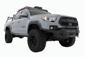 Rough Country - 71085 | Rough Country LED Ditch Light Kit For Toyota Tacoma | 2016-2023 | 3.5 Inch Round With Amber DRL - Image 2