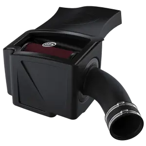 75-5131 | S&B  Filters Cold Air Intake (1994-1997 F250, F350 7.3L Powerstroke) Cotton  Cleanable Red