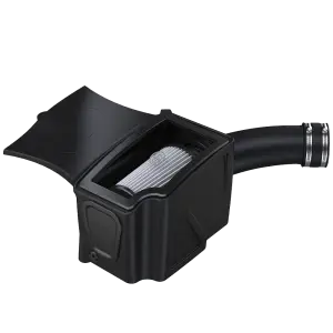 75-5131D |  S&B  Filters Cold Air Intake (1994-1997 F250, F350 7.3L Powerstroke) Dry  Extendable White