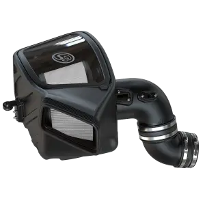 75-5132D | S&B  Filters Ram Cold Air Intake (2019-2023 Ram 2500, 3500 6.7L Cummins) Dry  Extendable White