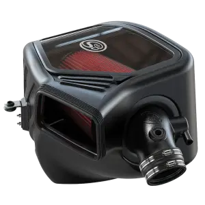 S&B Filters - 75-5133 | S&B  Filters Ram Cold Air Intake (2019-2024 Ram 2500, 3500 HEMI 6.4L) Cotton  Cleanable Red - Image 4