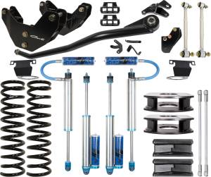 CS-DPT25-1419-D-AR | Carli Suspension Carli Tuned King 2.5" Remote Reservoir Shocks 3.25" Lift Pintop System For Dodge Ram 2500 4WD | 2014-2023 | Diesel, Air Ride Only