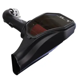 S&B Filters - CAI-75-5142 | S&B Filter JLT Cold Air Intake with Snap-In Lid (2015-2017 Mustang GT) Cotton Cleanable Red - Image 2