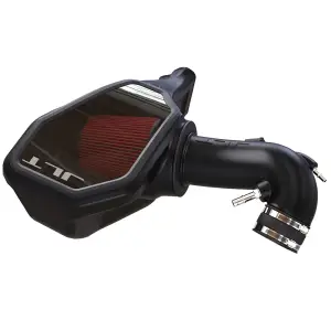 S&B Filters - CAI-75-5147 | S&B Filters JLT Cold Air Intake with Snap-In Lid (2018-2023 Ford Mustang GT 5.0L) Cotton Cleanable Red - Image 1