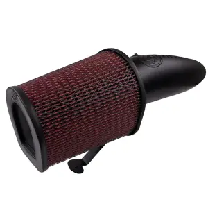 S&B Filters - 75-6002 | S&B Filters Open Air Intake (2020-2023 F250, F350 6.7L Powerstroke) Cotton Cleanable Red - Image 2